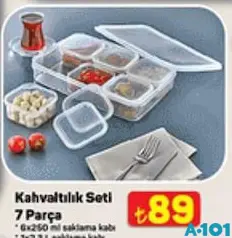 KAHVALTILIK SETİ 7 PARÇA